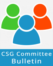 CSG committee bulletin 001