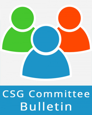 CSG committee bulletin 003